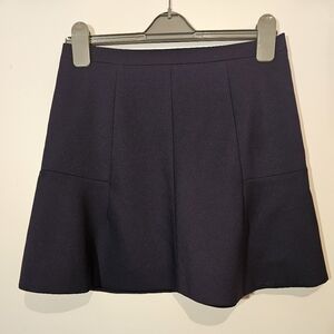 J. CREW | Navy Stretch Flare Mini Skirt | No flaws. Sz 4